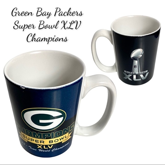 NIB Boelter Brands Green Bay Packers NFL Super Bowl XLV Championship Mug - Picture 1 of 16